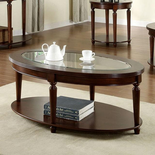 Granvia Dark Cherry Coffee Table - Olympia Furniture (Saint George, Utah)