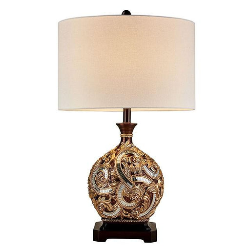 Guadalupe Gold/Brown 29.5"H Golden Brown Table Lamp - Olympia Furniture (Saint George, Utah)