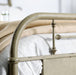 Haldus Cal.King, E.King, & Twin Bed White, Ivory, & Red - Olympia Furniture (Saint George, Utah)