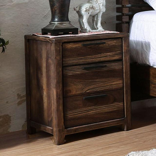 Hankinson Rustic Natural Tone Night Stand - Olympia Furniture (Saint George, Utah)