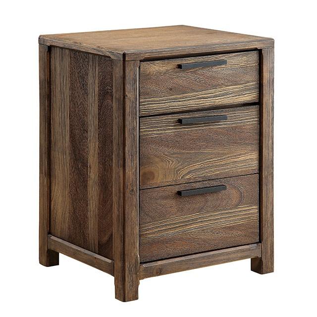 Hankinson Rustic Natural Tone Night Stand - Olympia Furniture (Saint George, Utah)