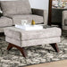 Harlech Gray Ottoman - Olympia Furniture (Saint George, Utah)