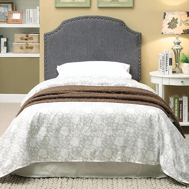 Hasselt King Headboard Gray - Olympia Furniture (Saint George, Utah)