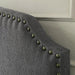 Hasselt King Headboard Gray - Olympia Furniture (Saint George, Utah)