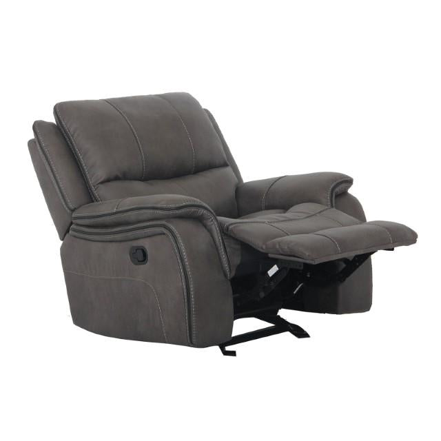 HENRICUS Glider Recliner, Dark Gray - Olympia Furniture (Saint George, Utah)