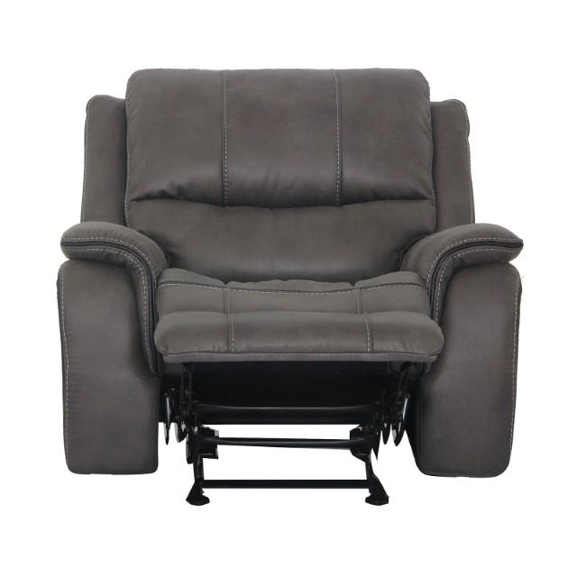 HENRICUS Glider Recliner, Dark Gray - Olympia Furniture (Saint George, Utah)