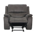 HENRICUS Glider Recliner, Dark Gray - Olympia Furniture (Saint George, Utah)