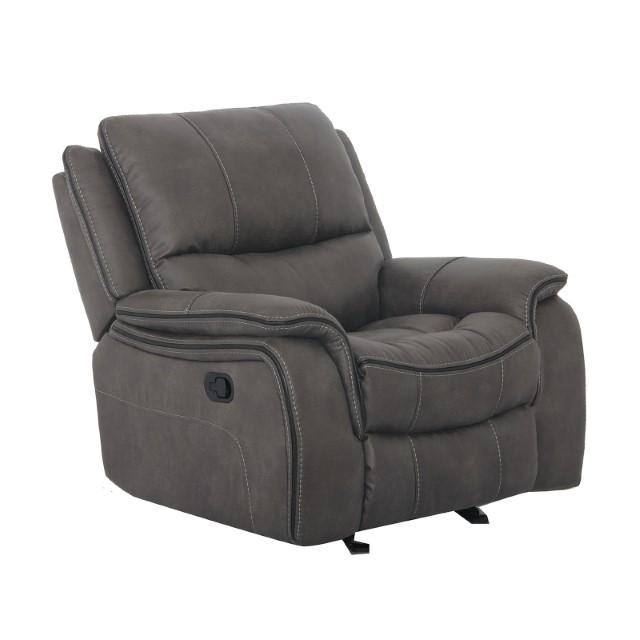 HENRICUS Glider Recliner, Dark Gray - Olympia Furniture (Saint George, Utah)