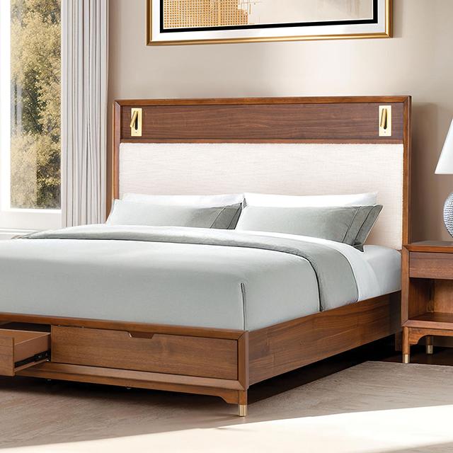 Hepburne Bed With Storage & Without Storage - Olympia Furniture (Saint George, Utah)
