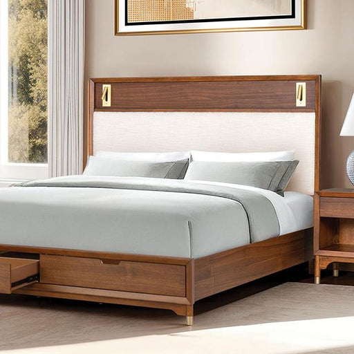 Hepburne E.King & Queen Bed With Storage & Without Storage - Olympia Furniture (Saint George, Utah)