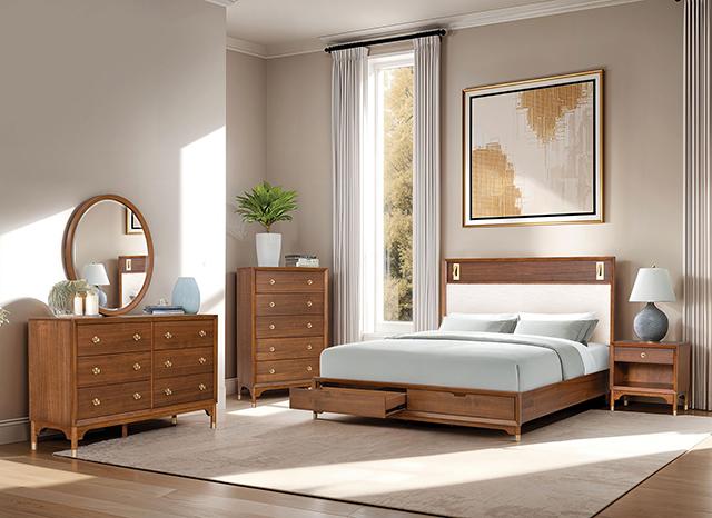 Hepburne Bed With Storage & Without Storage - Olympia Furniture (Saint George, Utah)