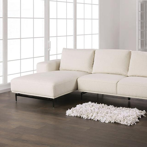 Baerum Sectional, Left & Right Chaise Beige & Gray - Olympia Furniture (Saint George, Utah)