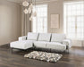 Baerum Sectional, Left & Right Chaise Beige & Gray - Olympia Furniture (Saint George, Utah)