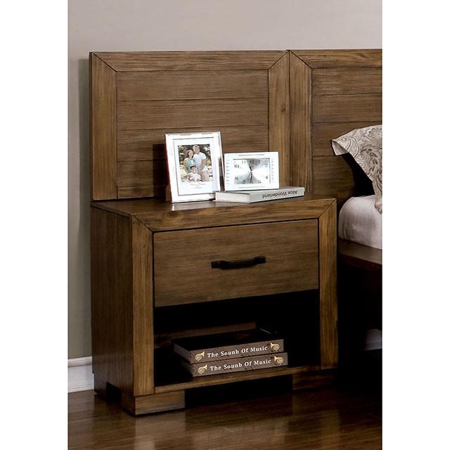 Bairro Night Stand Pier - Olympia Furniture (Saint George, Utah)