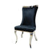 Basilicata Gold Chair (2/CTN) White, Gray, & Black - Olympia Furniture (Saint George, Utah)