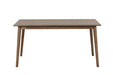 Beale Dining Table Walnut & Black - Olympia Furniture (Saint George, Utah)
