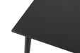 Beale Dining Table Walnut & Black - Olympia Furniture (Saint George, Utah)