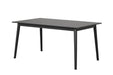 Beale Dining Table Walnut & Black - Olympia Furniture (Saint George, Utah)