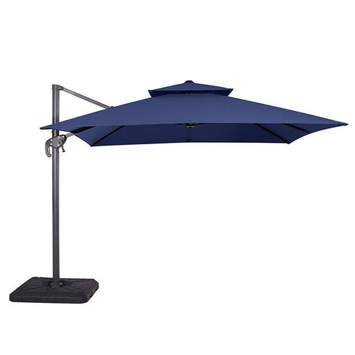 Hero 10 Ft Square Umbrella w/ Double Top + 37" Large Base - Olympia Furniture (Saint George, Utah)