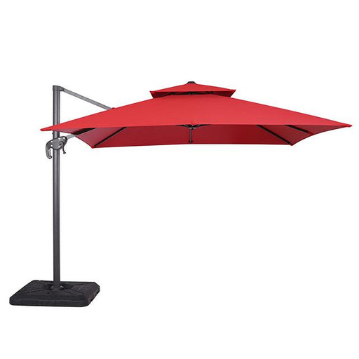Hero 10 Ft Square Umbrella w/ Double Top + 37" Large Base - Olympia Furniture (Saint George, Utah)