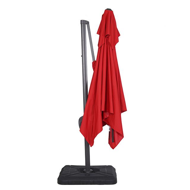 Hero 10 Ft Square Umbrella w/ Double Top + 37" Large Base - Olympia Furniture (Saint George, Utah)