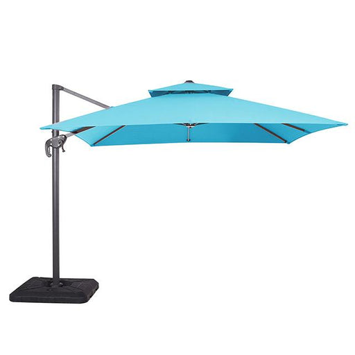 Hero 10 Ft Square Umbrella w/ Double Top + 37" Large Base - Olympia Furniture (Saint George, Utah)