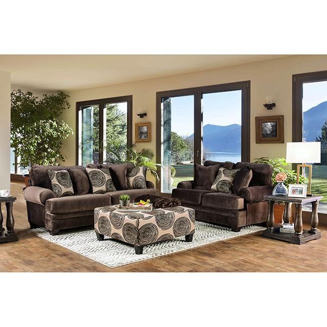 Bonaventura Brown Sofa - Olympia Furniture (Saint George, Utah)