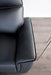 Bienne Sofa Manual Recliner White & Black - Olympia Furniture (Saint George, Utah)