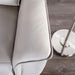 Bienne Recliner Chair White & Black - Olympia Furniture (Saint George, Utah)