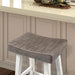 Biasca 24" Stool (2/CTN) White, Brown, & Black - Olympia Furniture (Saint George, Utah)