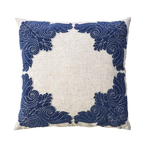 Beth Natural/Indigo 20" X 20" Pillow, Natural & Indigo (2/CTN) - Olympia Furniture (Saint George, Utah)