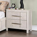 Berenice Espresso Night Stand White, Gray, & Espresso - Olympia Furniture (Saint George, Utah)