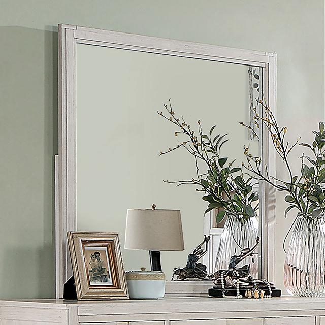 Berenice Mirror Espresso, Beige, & Brown - Olympia Furniture (Saint George, Utah)
