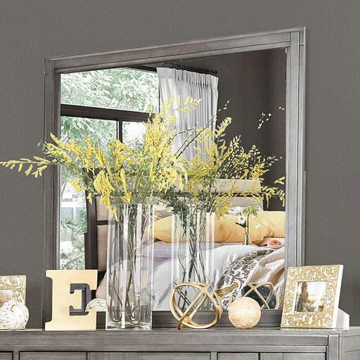 Berenice Gray Mirror - Olympia Furniture (Saint George, Utah)