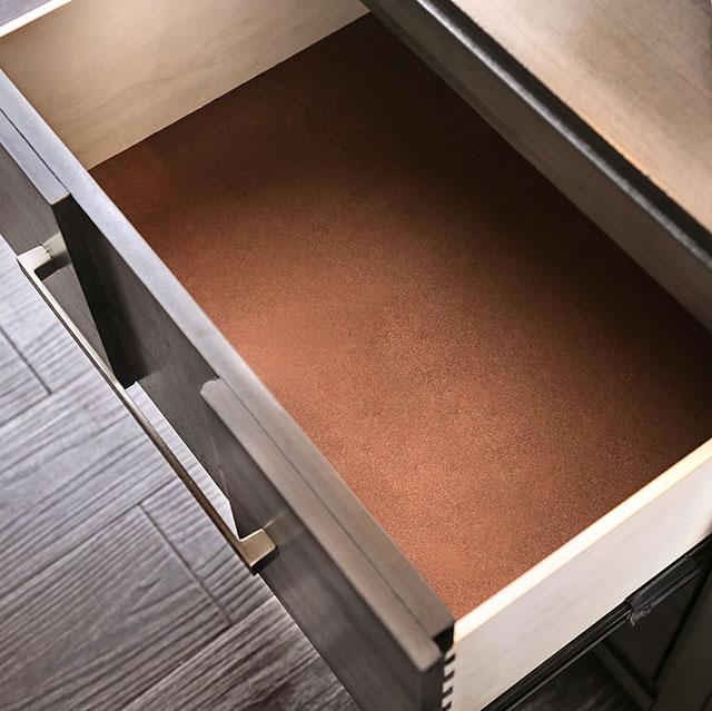 Berenice Dresser White, Gray, & Espresso - Olympia Furniture (Saint George, Utah)