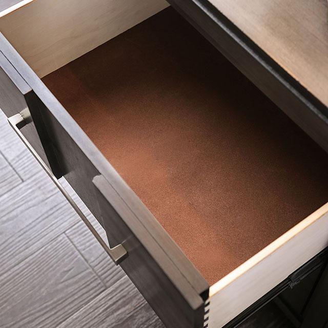 Berenice Dresser White, Gray, & Espresso - Olympia Furniture (Saint George, Utah)