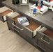 Berenice Dresser White, Gray, & Espresso - Olympia Furniture (Saint George, Utah)
