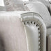 Benigno Love Seat Silver & Gray - Olympia Furniture (Saint George, Utah)