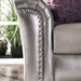 Benigno Love Seat Silver & Gray - Olympia Furniture (Saint George, Utah)