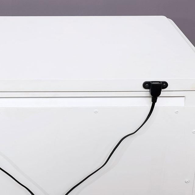 BELVA Night Stand w/ USB Outlet - Olympia Furniture (Saint George, Utah)