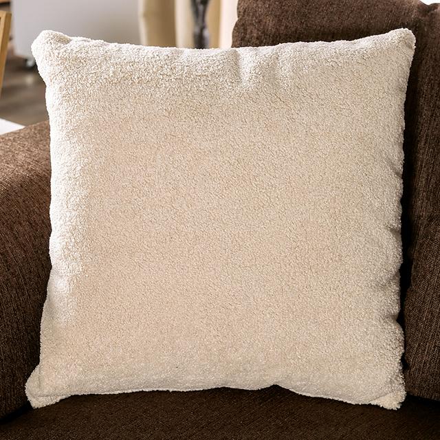 BELSIZE Sofa, Chocolate/Tan - Olympia Furniture (Saint George, Utah)