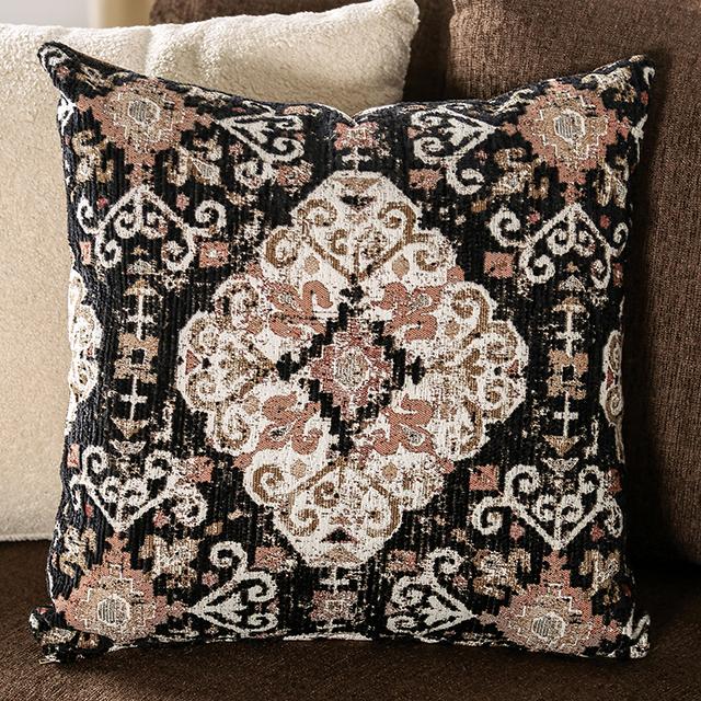 BELSIZE Sofa, Chocolate/Tan - Olympia Furniture (Saint George, Utah)