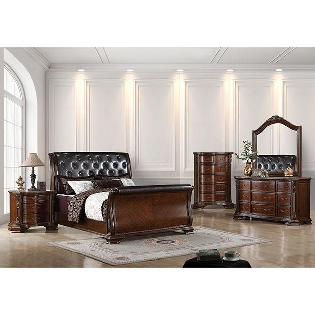 Bellefonte Brown Cherry Mirror - Olympia Furniture (Saint George, Utah)