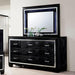 BELLANOVA Black Dresser - Olympia Furniture (Saint George, Utah)