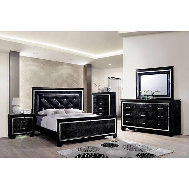 BELLANOVA Black Chest - Olympia Furniture (Saint George, Utah)