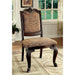 BELLAGIO Brown Cherry/Pattern Fabric Side Chair (2/CTN) - Olympia Furniture (Saint George, Utah)