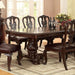 Bellagio Brown Cherry Dining Table w/ 2 Leaves - Olympia Furniture (Saint George, Utah)