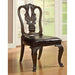 Bellagio Brown Cherry Wooden Side Chair (2/CTN) - Olympia Furniture (Saint George, Utah)