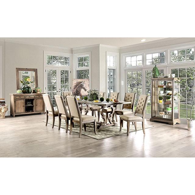 Patience Rustic Natural Tone Dining Table - Olympia Furniture (Saint George, Utah)