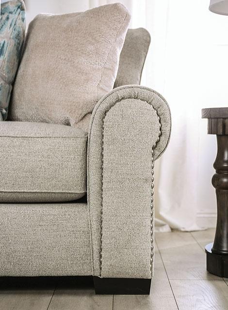 LAREDO Sofa, Beige - Olympia Furniture (Saint George, Utah)